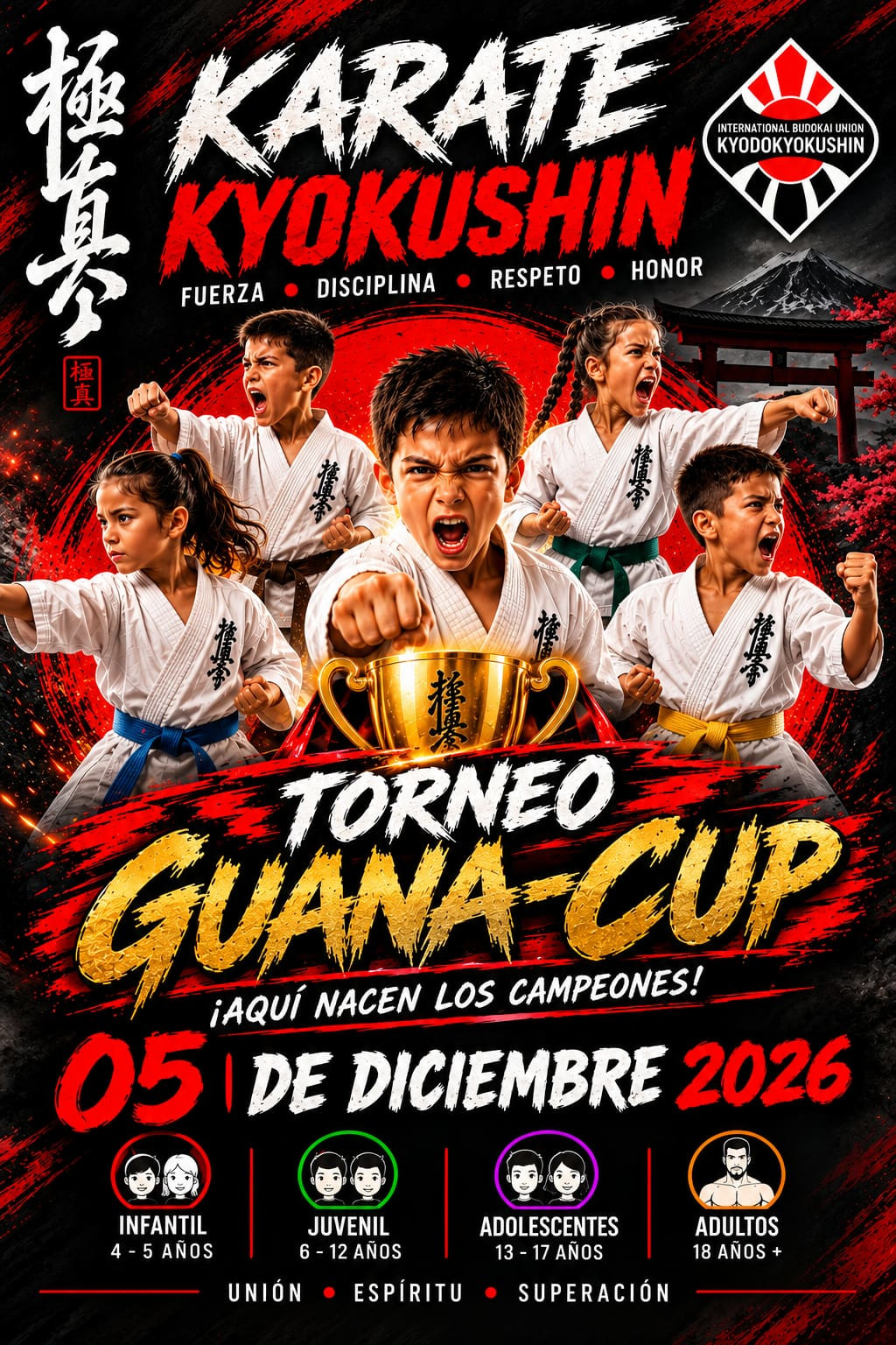 Póster oficial Torneo Guana-Cup 2026